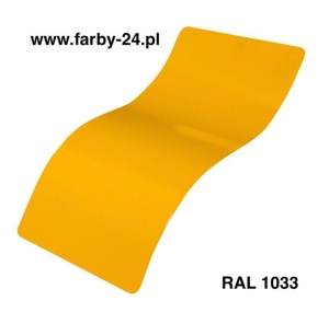 RAL 1033 Farba Proszkowa Poliestrowa Kolor Żółty Georginiowy Mat P/S4/U/1033/7-227 Minimum 20 kg