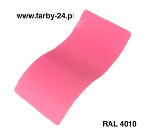 RAL 4010 Farba Proszkowa Poliestrowa Kolor Różowy Gładki Połysk PE58AT4010189GLX 