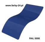 Peinture Poudre Epoxy - Polyester RAL 5000 Couleur Bleu Chiné Structure Épaisse FF35AT5000183WRX Minimum 1 kg