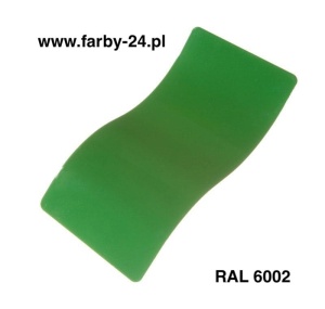 RAL 6002 Farba Proszkowa Poliestrowa Kolor Zielony Liściasty Gładki Mat P/S4/U/6002/7-252 Minimum 20 kg
