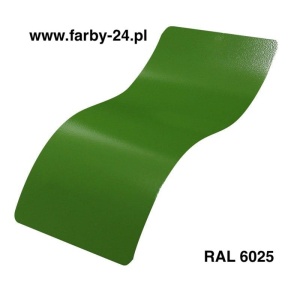 RAL 6025 Farba Proszkowa Poliestrowa Kolor Zieleń Paproci Gładki Mat P/S4/U/6025/7-259 Minimum 20 kg