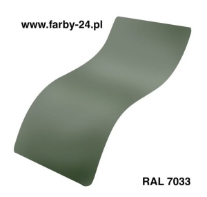Peinture Poudre Polyester RAL 7033 Couleur Gris Olive Brillant P/S1/U/7033/7-184 Minimum 20 kg
