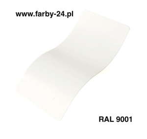 RAL 9001 Polyester Powder Coat Color Cream White Smooth Gloss PE58AT9001189GLX Minimum 1 kg