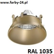 RAL 1035 Farba Proszkowa Poliestrowa Kolor Beżowy Perłowy Gładki Mat P/S4/U/2474/8-512 Minimum 20 kg ( Farba do produkcji)