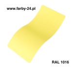 RAL 1016 Farba Proszkowa Poliestrowa Kolor Żółty Siarkowy Drobna Struktura Mat P/F5/U/1123/8-567 Minimum 20 kg  ( Farba do produkcji )
