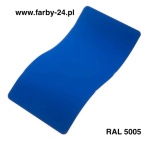 RAL 5005 Polyesterová prášková barva Signální modrá Barva Hladký lesk P/S1/U/5005/7-387 Minimálně 20 kg