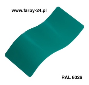 Peinture Poudre Polyester RAL 6026 Couleur Vert Opale Lisse Brillant P/S1/U/6026/7-415 Minimum 1 kg