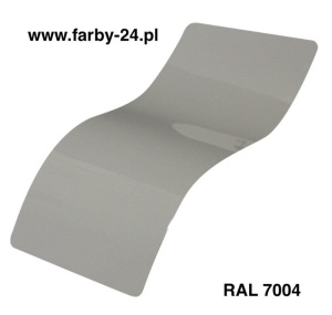 RAL 7004 Polyester Powder Paint Color Gray Smooth Gloss P/S1/U/7004/7-418 Minimum 20 kg