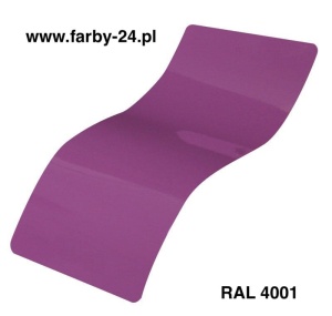 RAL 4001 Farba Proszkowa Poliestrowa Kolor Liliowy Ciemny Gładki Mat P/S4/U/4001/G-025 Minimum 20 kg
