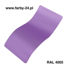 RAL 4005 Farba Proszkowa Poliestrowa Kolor Niebieski Liliowy Gładki Mat P/S4/U/4005/G-029 Minimum 20 kg