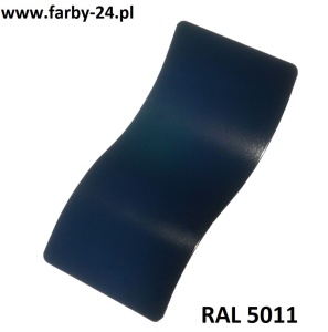 RAL 5011 Farba Proszkowa Poliestrowa Kolor Granatowo-Stalowy Gładki Mat P/S4/U/5011/G-044 Minimum 20 kg