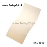 RAL 1015 Polyesterová prášková barva Krémová-béžová Barva Jemná struktura P/F4//U/2814/H-127 Minimálně 20 kg (barva do výroby)