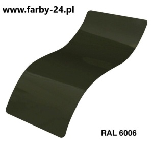 RAL 6006 Farba Proszkowa Poliestrowa Kolor Oliwkowo Szary Gruba Struktura P/T3/U/1126/H-196 Minimum 20 kg (Farba do produkcji)