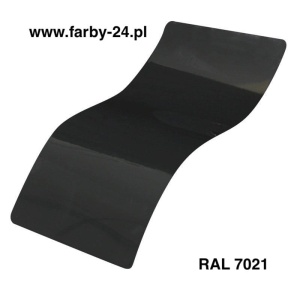 RAL 7021 Farba Proszkowa Poliestrowa Kolor Szaro-Czarny Gładki Mat P/S4/U/7021/2-458