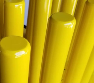 RAL 1023 Farba Proszkowa Poliestrowa Kolor Żółty Sygnałowy Gładki Mat PE55AT1023103CMX 