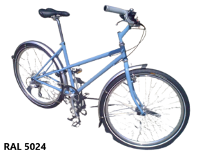 RAL 5024 Farba Proszkowa Poliestrowa Kolor Niebieski Pastelowy Połysk PE58AT5024189GLX 