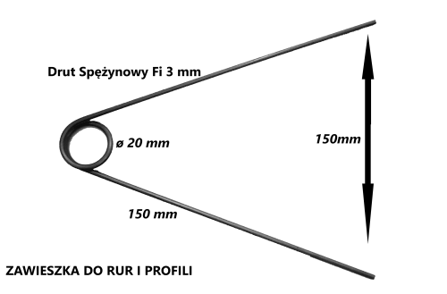 Zawieszka do rur i profili 150mm x 3mm.png