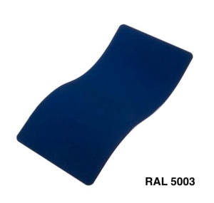 RAL 5003 Polyester-Epoxidová prášková barva Barva Modrá Safír Jemná struktura Matná EP/F4/U/P8954/H-485 Minimálně 20 kg (barva pro výrobu)
