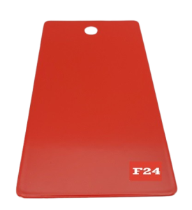 RAL 3020 INDUSTRIAL Polyester Powder Coating, Red, Smooth Gloss, P/S1/U/2695/H-602