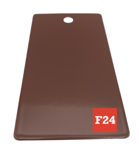 RAL 8016 Polyester Powder Coating Color Mahogany Brown Smooth Gloss P/S1/U/50/H-651