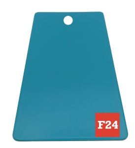 RAL 5018 Polyester Powder Coating Color Blue Turquoise Smooth Gloss P/S1/U/5018/B-297