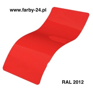 RAL 2012 Farba Proszkowa Poliestrowa Kolor Łososiowy Gładki Połysk P/S1/U/2012/4-120