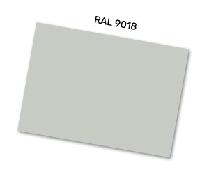 RAL 9018 Farba Proszkowa Poliestrowa Kolor Popielaty Gładki Mat P/S3/U/9018/B-427