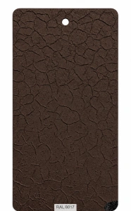 RAL 8017 KROKODYL Farba Proszkowa Poliuretan Kolor Brązowy Czekoladowy PP/S5/C/8017/B-311