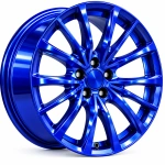 NIEBIESKI TRANSPARENT BLUE 22 Farba Proszkowa Poliestrowa Gładki Połysk P/S1/U/BLUE22/2-512 
