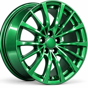 ZIELONY TRANSPARENT GREEN 12 Farba Proszkowa Poliestrowa Gładki Połysk P/S1/U/GREEN12/2-510 