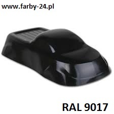 RAL 9017 Polyester Powder Paint Color Black Warning Gloss P/S1/U/9017/7-206 Minimum 20 kg